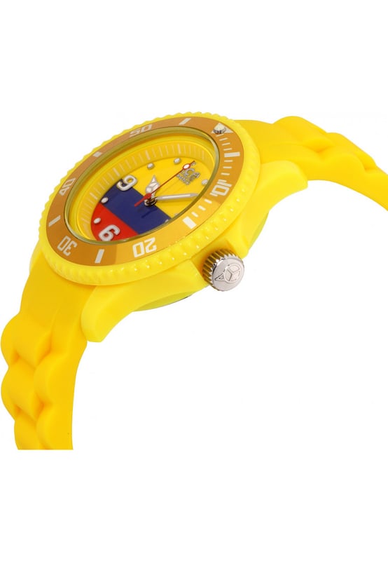 Functional and heard wearing, this ICE World Watch WO.CO.S.S.12 by Ice-Watch will keep ticking away tirelessly on your wrist for many years to come. The ICE World Watch WO.CO.S.S.12 is the perfect gift.  Dimensions (cm): 10x10x5