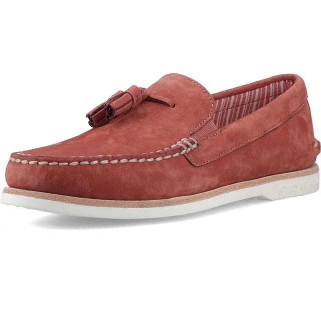 Sperry Äkta Original Läder Herr Röd Loafers