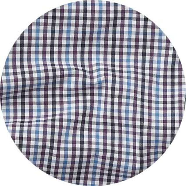 Men's Blue Multi Check Cotton Lounge Pants A timeless check decorates our bestselling men’s lounge pants, made from 100% cotton soft and supple. Topped with an elasticated drawstring waist that’s fastened with an adjustable drawstring. 100% pure cotton printed poplin, cool and smooth to the touch. Fully elasticated waist with contrast herringbone. One pocket at the back with embroidered logo. Inside leg on a size Medium is 31" / 79cm. Presented in fully recyclable packaging.