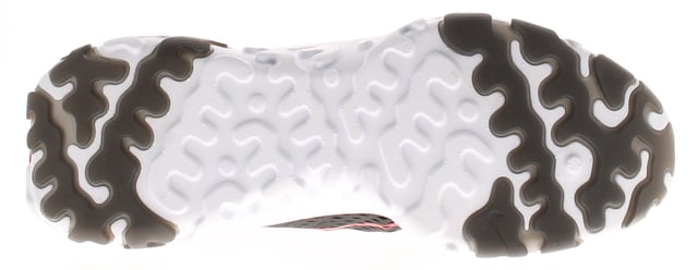 Nike Mens Trainers React Vision Lace Up Rubber Eva Outsole Black And Red. Synthetic Upper. Textile Lining. Rubber Sole. Footwear Sneakers.