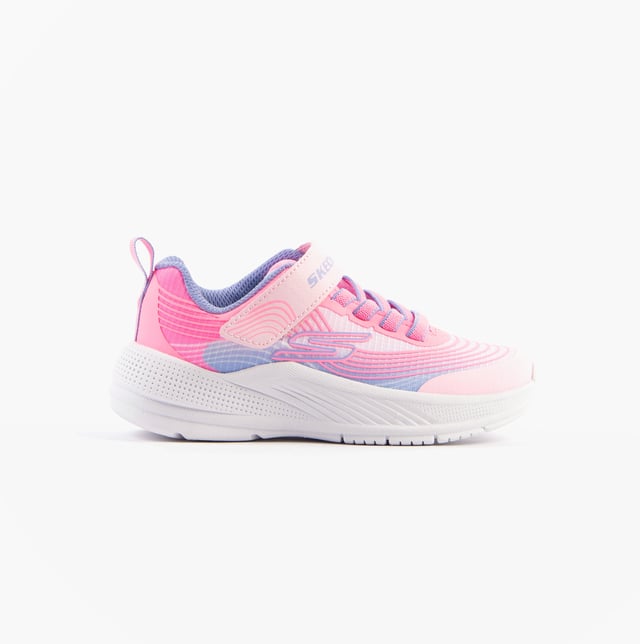These girls' casual trainers feature a synthetic and mesh upper with a lightweight rubber sole, round toe, and low-top design, offering comfort and ease for everyday wear