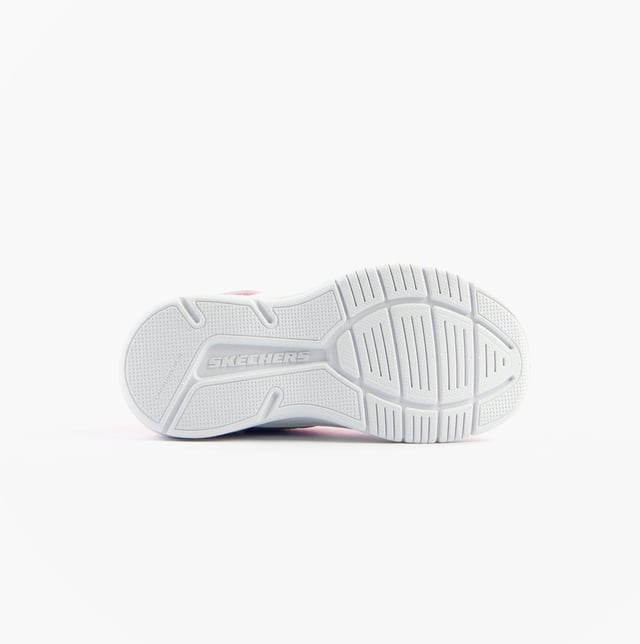 These girls' casual trainers feature a synthetic and mesh upper with a lightweight rubber sole, round toe, and low-top design, offering comfort and ease for everyday wear