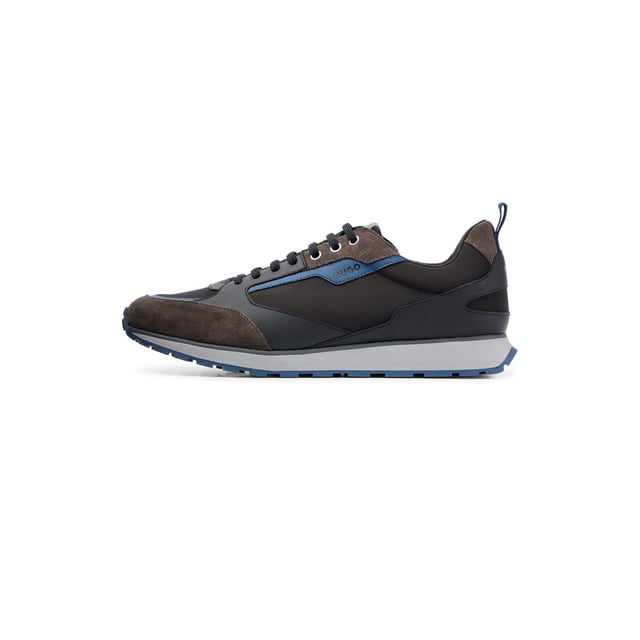 HUGO - Sechser-Pack Sneakers-Socken Aus Baumwoll-Mix Mit Logos - Schwarz / Weiß / Blau