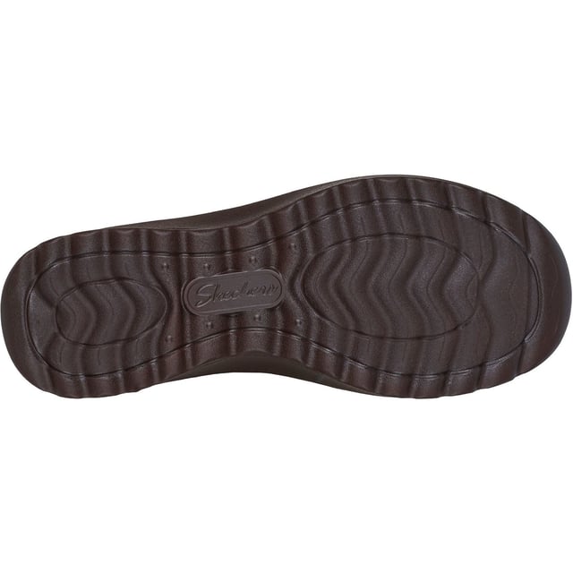 Stijlvolle uitstraling en comfortabele warmte komen samen in de Skechers Lovely Vibe Fall In Bloom. Deze enkellaars met rits heeft een microleren bovenwerk en een gevoerde Skechers Air-Cooled Memory Foam inlegzool.