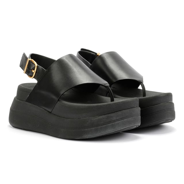 Experience all day comfort and support with these women's high-topline leather sandals. Crafted with a premium leather upper, these lightweight sandals feature an adjustable buckle back strap for a secure fit and a natural arch support footbed for ergonomic comfort. The triple-density EVA cushioned midsole absorbs impact, while the slip-resistant rubber outsole ensures stability on various surfaces.