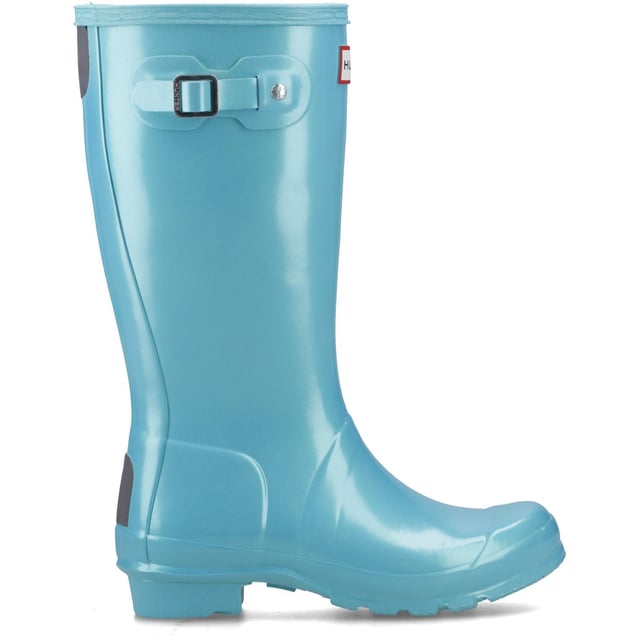 This specialised kid's welly features a vulcanised natural rubber construction highly resistant to wear and abrasion. The Hunter Original tread and a comfy polyester lining, you can let your little explorers take on the elements whatever the weather.