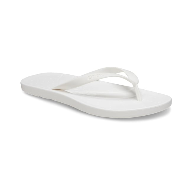 These unisex flip-flops feature Croslite material for a lightweight, breathable, and comfortable design. Ideal for casual wear with slip-on convenience and a low heel height