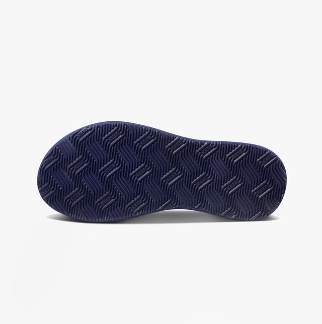 Reef Phantom Ii Mens Sandals Grey/navy These men's flip-flops feature a synthetic upper, EVA lining, and rubber sole for comfort and lightweight wear, ideal for casual occasions