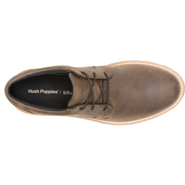 Hush Puppies JENSON MUDDY RIVER Leather Herren Braune Oxford-Schuhe Super leicht, super stylisch und super bequem, ist der Jenson Oxford mit unserer ZeroG-Sohle und unserem Bounce-Fußbett die perfekte Wahl für den täglichen Gebrauch, egal was Sie tun.