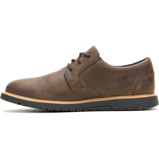 Hush Puppies JENSON MUDDY RIVER Leather Herren Braune Oxford-Schuhe Super leicht, super stylisch und super bequem, ist der Jenson Oxford mit unserer ZeroG-Sohle und unserem Bounce-Fußbett die perfekte Wahl für den täglichen Gebrauch, egal was Sie tun.