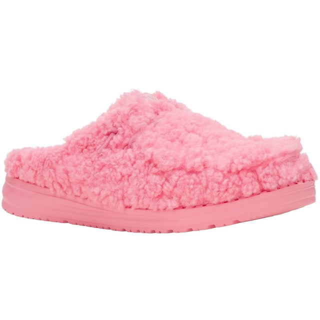 Mache dich bereit, ultimativen Komfort mit den brandneuen Wendy Slipper von HEYDUDE zu erleben! Hergestellt aus weichen, gemütlichen Materialien, sind diese Hausschuhe so konzipiert, dass sie deine Füße in Wärme hüllen und somit der perfekte Begleiter für kalte Tage draußen oder gemütliche Nächte drinnen sind.