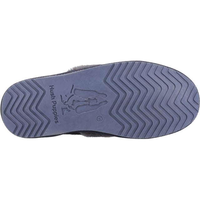 A classic cosy slipper, with a cosy faux fur lining, lightweight but hardwearing sole and memory foam sock you'll stay super comfy throughout the day