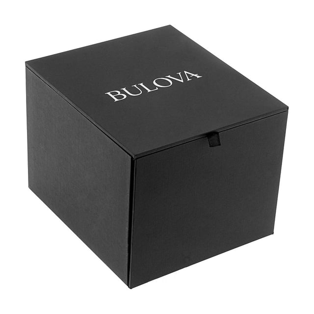 This Bulova Marine Star Analogue Watch for Women is the perfect timepiece to wear or to gift. It's Silver 35 mm Round case combined with the comfortable Silver Stainless steel watch band will ensure you enjoy this stunning timepiece without any compromise. Operated by a high quality Automatic movement and water resistant to 10 bars, your watch will keep ticking. Embrace a bold new you with the chic Bulova ladies’ automatic Marine Star. This Analogue watch is equipped with a Luminous Hands High quality Silver Stainless steel strap, measuring 19 cm in length and 17 mm in width, with a Deployment clasp. Case diameter: 35 mm,case thickness: 10 mm, case colour: Silver and dial colour: Blue