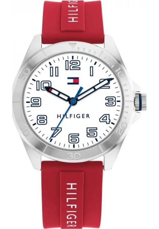 As we have come to expect from a manufacturer as highly regarded as Tommy Hilfiger, you get a watch that will last the test of time. All Tommy Hilfiger watches have been manufactured using strong and durable parts to keep your brand new  1720021 Kids Watch ticking away on your wrist for many years to come.  Dimensions (cm): 10x10x5