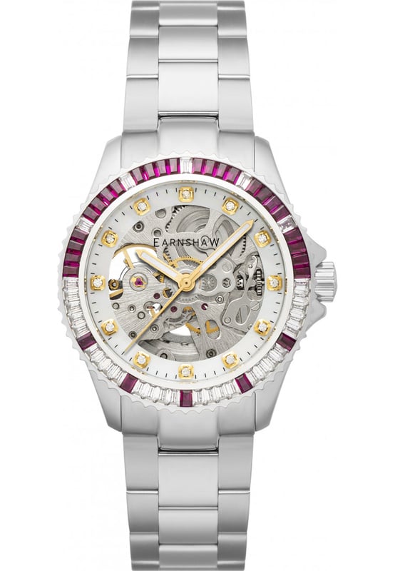 You can't go wrong with this Ladies Martineau Watch ES-8275-11 from Thomas Earnshaw, each and every Thomas Earnshaw watch is meticulously designed and crafted using high quality materials. And by buying the Ladies Martineau Watch ES-8275-11 here, you can also sleep sound knowing your new watch will be fully backed by the manufacturer's warranty in the very unlikely event it should develop a fault.  Dimensions (cm): 10x10x5