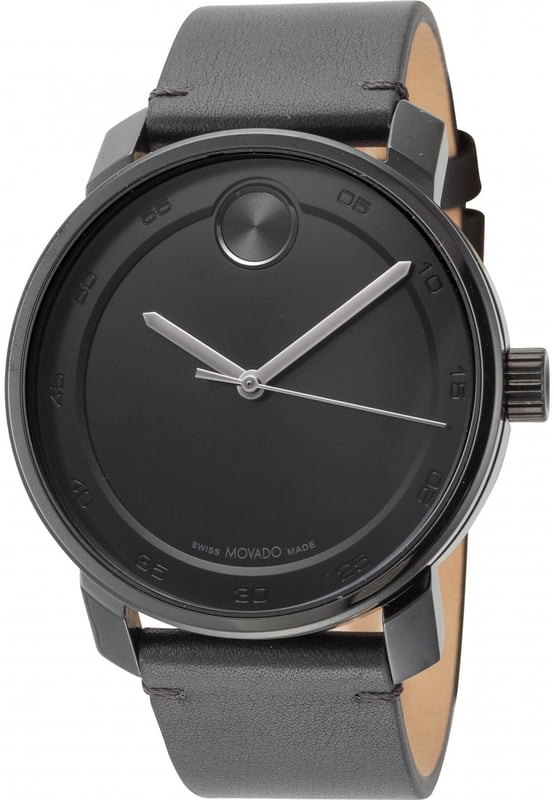 Functional and heard wearing, this Mens Bold Watch 3600918 by Movado will keep ticking away tirelessly on your wrist for many years to come. The Mens Bold Watch 3600918 is the perfect gift.  Dimensions (cm): 10x10x5