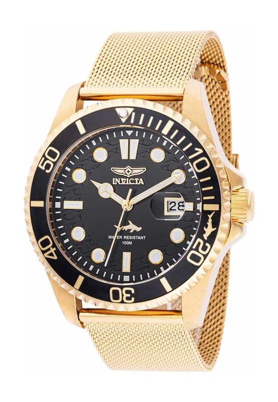 Invicta is a hugely popular range, and when you look at the Mens Pro Diver Watch IN-47178 in more detail it becomes very clear why. Attention to detail and high quality materials are used throughout making the Mens Pro Diver WatchIN-47178 a watch you can show off with glee.  Dimensions (cm): 10x10x5
