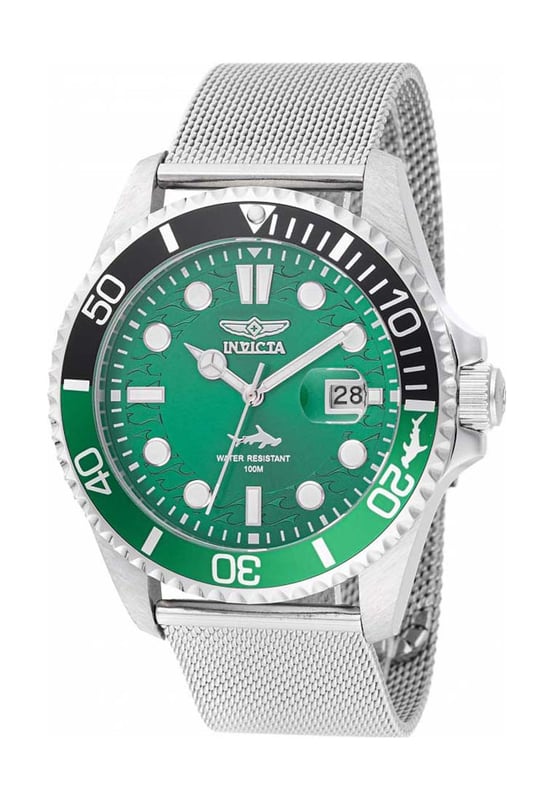 You can't go wrong with this Mens Pro Diver Watch IN-47174 from Invicta, each and every Invicta watch is meticulously designed and crafted using high quality materials. And by buying the Mens Pro Diver Watch IN-47174 here, you can also sleep sound knowing your new watch will be fully backed by the manufacturer's warranty in the very unlikely event it should develop a fault.  Dimensions (cm): 10x10x5