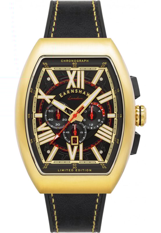 Want something unique and different? Then the Mens Supremacy Watch ES-8270-01 from Thomas Earnshaw is for you. Like all Thomas Earnshaw watches, each and every timepiece is flawless in design and craftmanship. The Mens Supremacy Watch ES-8270-01 also offers amazing value for money and comes with all the official Thomas Earnshaw documentation and packaging.  Dimensions (cm): 10x10x5