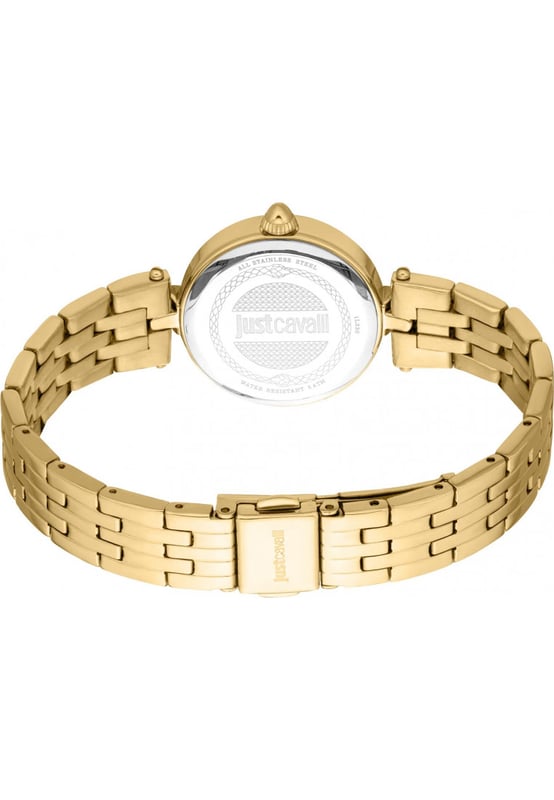 Functioneel en mooi om te dragen, deze Dames Mini Attraente Horloge en Armband Geschenkset JC1L330M0055 van Just Cavalli blijft jarenlang onvermoeibaar op je pols tikken. De Dames Mini Attraente Horloge en Armband Geschenkset JC1L330M0055 is het perfecte cadeau. Afmetingen (cm): 10x10x5