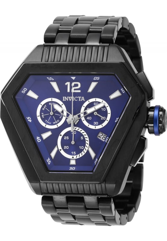 As you would expect from a manufacturer as highly regarded as Invicta, you get a watch that will last the test of time. All Invicta watches have been manufactured using strong and durable parts to keep your brand new  IN-46096 Mens Speedway Watch ticking for years to come.  Dimensions (cm): 10x10x5