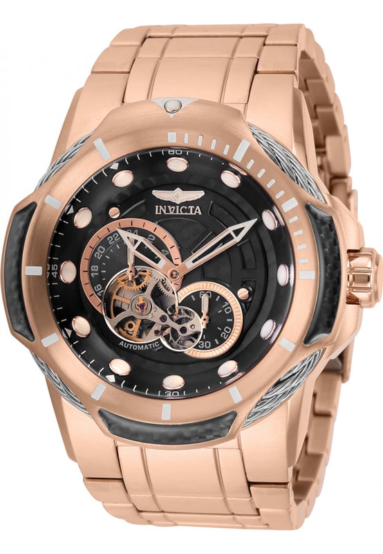 The Mens Bolt Watch IN-31953 is a great example of the Invicta watch range. You can buy with confidence that your IN-31953 Mens Bolt Watch is fully covered by the official Invicta warranty.  Dimensions (cm): 10x10x5