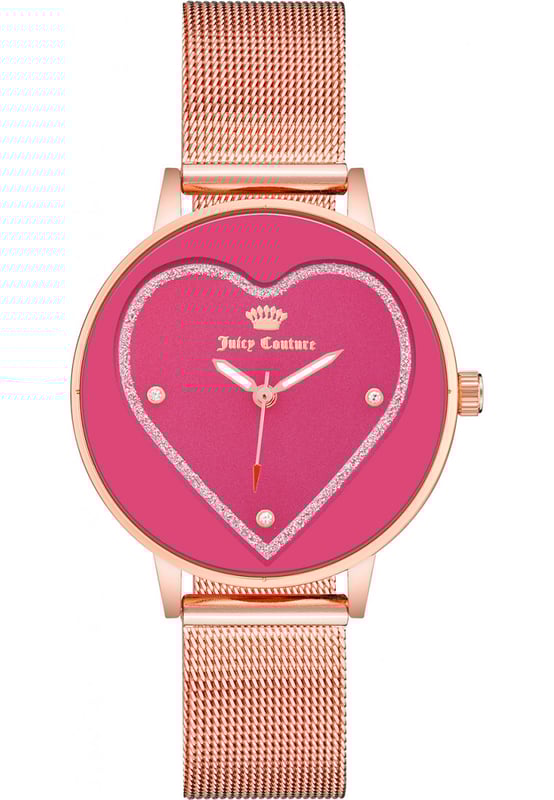 As we have come to expect from a manufacturer as highly regarded as Juicy Couture, you get a watch that will last the test of time. All Juicy Couture watches have been manufactured using strong and durable parts to keep your brand new  JC1240HPRG Ladies Watch ticking away on your wrist for many years to come.  Dimensions (cm): 10x10x5