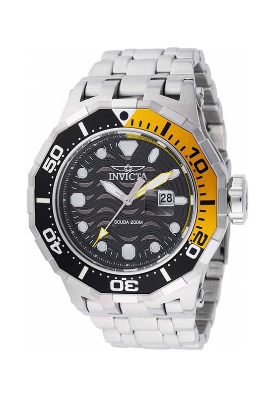 One of Invicta's ever popular watches, the Mens Pro Diver Watch IN-47841 is another great example of a watches. Your Mens Pro Diver Watch will come boxed in the original Invicta packaging with full instructions.  Dimensions (cm): 10x10x5