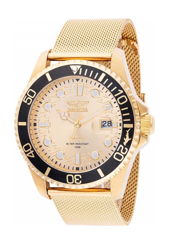 You have to hand it to Invicta, they know how to manufacture and design timeless watches. This Mens Pro Diver Watch IN-47177 epitomises the Invicta ethos, creating functional well designed and great value for money timepieces aimed at the masses. Like all Invicta wristwatches it will arrive with a full manufacturer backed warranty, so your Mens Pro Diver Watch IN-47177 will be looked after fully in the unlikely event you should have any issues with it.  Dimensions (cm): 10x10x5