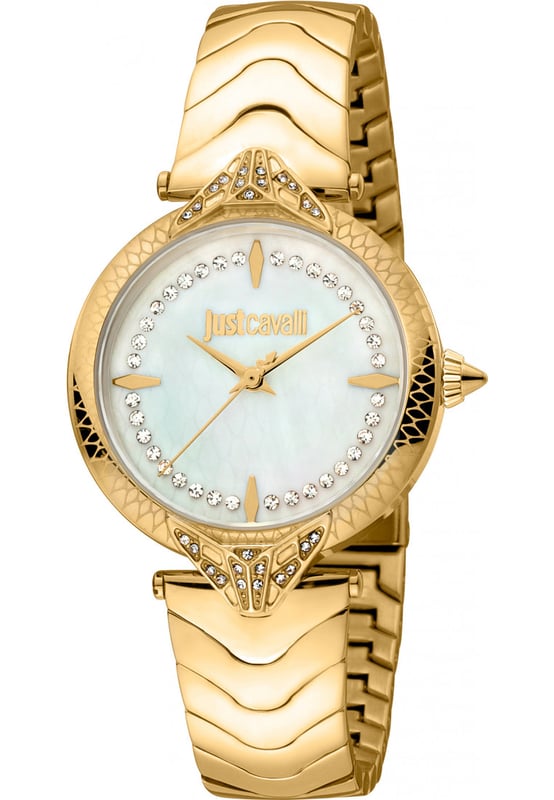 Functional and heard wearing, this Ladies Animalier Luce Watch JC1L238M0065 by Just Cavalli will keep ticking away tirelessly on your wrist for many years to come. The Ladies Animalier Luce Watch JC1L238M0065 is the perfect gift.  Dimensions (cm): 10x10x5