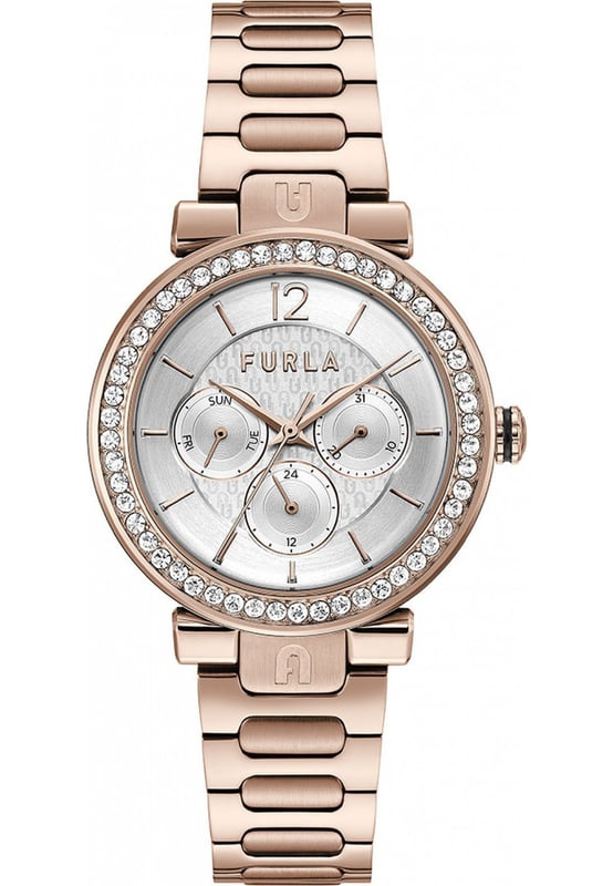 Functional and heard wearing, this Ladies WATCH WW00011007L3 by Furla will keep ticking away tirelessly on your wrist for many years to come. The Ladies WATCH WW00011007L3 is the perfect gift.  Dimensions (cm): 10x10x5