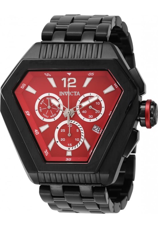 As you would expect from a manufacturer as highly regarded as Invicta, you get a watch that will last the test of time. All Invicta watches have been manufactured using strong and durable parts to keep your brand new  IN-46098 Mens Speedway Watch ticking for years to come.  Dimensions (cm): 10x10x5