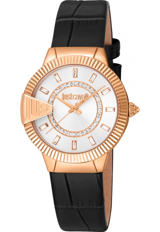 Functional and heard wearing, this Ladies Glam Chic Puntale Watch JC1L256L0035 by Just Cavalli will keep ticking away tirelessly on your wrist for many years to come. The Ladies Glam Chic Puntale Watch JC1L256L0035 is the perfect gift.  Dimensions (cm): 10x10x5