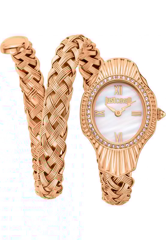 Zoals we van een zeer gewaardeerde fabrikant als Just Cavalli gewend zijn, krijg je een horloge dat de tand des tijds zal doorstaan. Alle Just Cavalli-horloges zijn vervaardigd met sterke en duurzame onderdelen om ervoor te zorgen dat je gloednieuwe JC1L305M0045 Dames Signature Snake Horloge nog jarenlang om je pols blijft tikken. Afmetingen (cm): 10x10x5