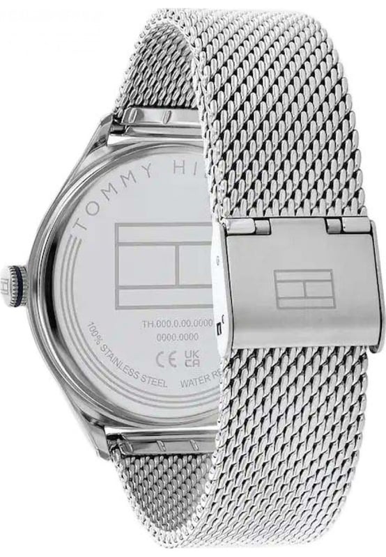 Tommy Hilfiger 1782654 - Reloj para mujer cuarzo acero inoxidable&bull; material: acero inoxidable&bull; cristal: min&egrave;ral&bull; pulsera: acero inoxidable&bull; correa: gris&bull; resistencia al agua: 0 m (0 ATM)&bull; tama&ntilde;o de la caja: 40 mm