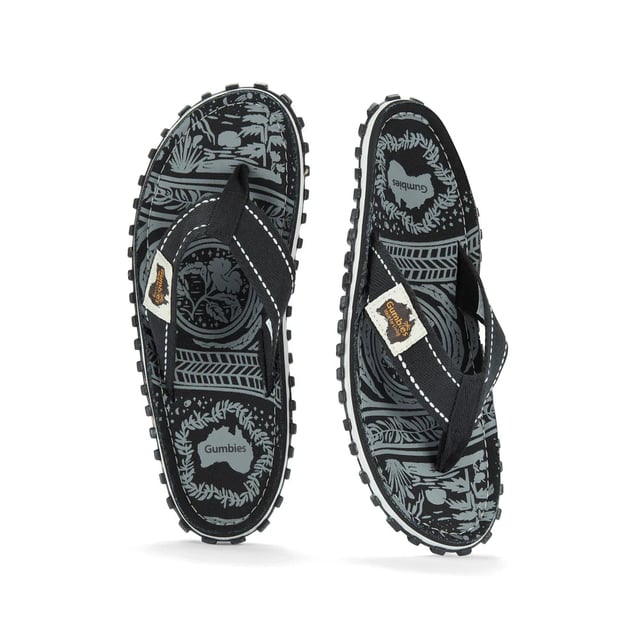 Unisex flip-flops made from recycled cotton canvas and rubber soles. Lightweight, breathable, and comfortable with a slip-on design, ideal for casual wear and everyday use