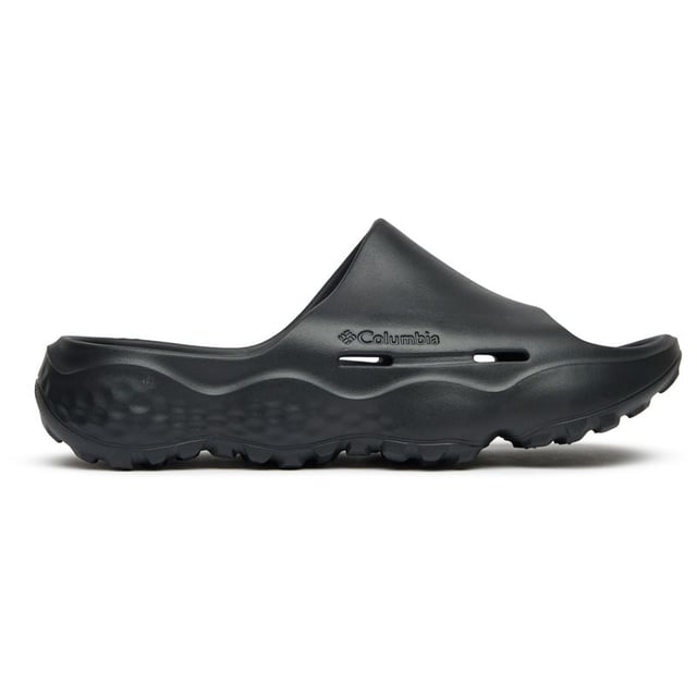 The Columbia Sportswear Thrive slides deliver effortless comfort for men seeking reliable everyday footwear. Crafted with durable rubber construction throughout, these black sandals provide excellent grip and long-lasting performance whether you're poolside, at the gym, or running quick errands. The streamlined design ensures easy slip-on convenience while maintaining Columbia's trusted quality standards. Perfect for active lifestyles demanding both functionality and comfort in a versatile slide silhouette.