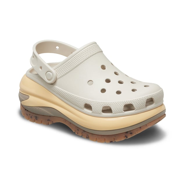 These unisex clogs feature a synthetic upper and lining with a rubber sole, a platform heel, and a round toe. Designed for comfort and breathability, ideal for casual wear