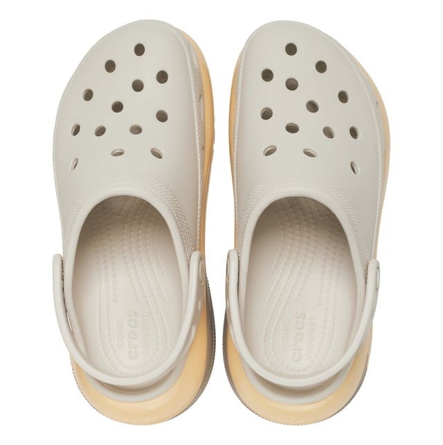 These unisex clogs feature a synthetic upper and lining with a rubber sole, a platform heel, and a round toe. Designed for comfort and breathability, ideal for casual wear
