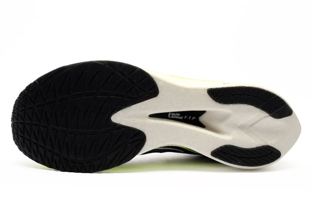 These 361 Flame ST 2 Mens Running Shoes are a dynamic addition to 361s speed series, built for versatility across workoutsfrom speed sessions to race day. Lightweight and responsive, they deliver a bouncy, fast ride without sacrificing comfort or support.
 Powered by the QUIKSPINE Flexible Transfer Plate, the midsole offers forward propulsion and efficiency, especially under fatigue. Paired with full-length QUIKFLAME foam, the shoe provides excellent energy return, flexibility, and durability.
 A breathable mono-engineered mesh upper ensures a secure, ventilated fit, while the Pressure-Free Tongue and plush microfiber heel lining enhance comfort. The enhanced forefoot rocker promotes smooth transitions and energy conservation, and the RPU rubber outsole offers lightweight traction for powerful toe-offs. Sleek, supportive, and performance-ready, the Flame ST 2 is your go-to running shoe for hard runs, daily training and race days too! 
 
 - Textile / Double-layer mesh mix upper enhances breathability
 - Anatomical pressure free tongue design
 - Plush microfiber heel lining
 - Perfect fit lace up closure
 - Full length QUIKFLAME foam
 - Enhanced forefoot rocker
 - Comfort cushioned insole
 - Soft padded ankle collar & heel 
 - RPU rubber outsole
 - 361 branding
