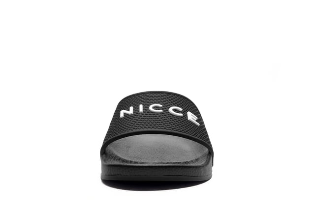 Step into comfort and style with these Nicce Visor Men's Sliders. Designed with a sleek comfort upper and smooth synthetic lining, these sliders offer a lightweight feel and a secure fit. 
 The contoured footbed ensures all-day support, making them perfect for lounging or casual outings. Finished with bold Nicce branding and set on a durable outsole for reliable traction, these sliders combine function and fashion effortlessly.
 
 - Synthetic upper
 - Contoured footbed
 - Synthetic lining
 - Slip On wear
 - Durable outsole
 - Nicce branding