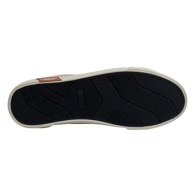 These US Polo Assn. sneakers combine casual style and everyday comfort. With a versatile design and iconic brand details, they're ideal for a relaxed look without losing personality.\n\n Details:\n - Durable canvas upper with reinforcements in key areas; some models come with leather, synthetic leather, and suede combination uppers.\n - Padded textile inner lining for greater comfort.\n - Flat laces and metal eyelets for a secure fit.\n - Non-slip rubber sole with institutional detail on the side.\n - Logo on the side as a distinctive seal.\n\n A comfortable and timeless option for those looking for lightweight footwear with a sporty style and urban essence. These men's casual sneakers are perfect for completing a casual look with the authentic seal of the US Polo Association.\n Composition: Exterior: Leather, Textile, Suede; Interior: Textile; Sole: Synthetic\n Care:\nClean with a soft brush and neutral soap.\n Avoid machine washing.\n Air dry, away from direct sunlight.