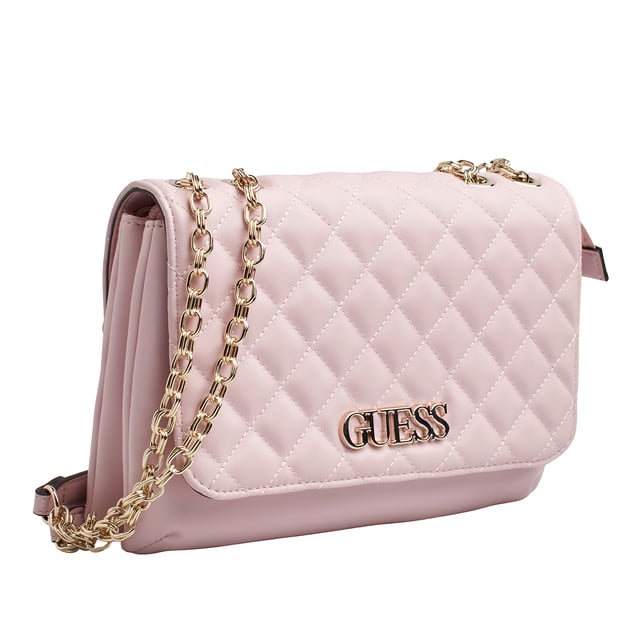 Guess Quilted Crossbody Bag ALAZNE HWALAZ-P3521 Women's Medium