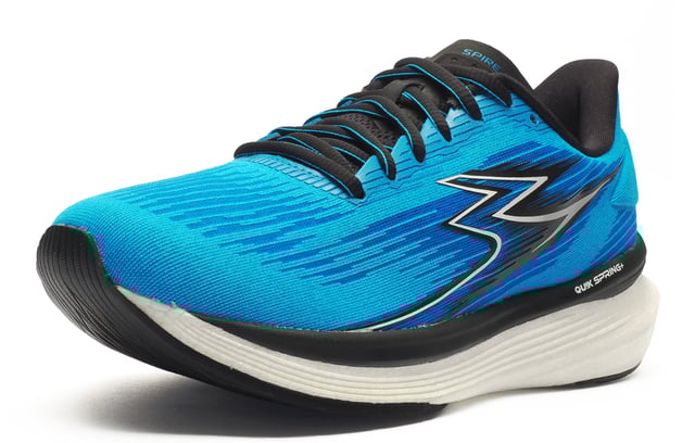 The 361 Spire 6 is your go-to running partner, built to help you rack up the miles with confidence and comfort. Whether you're a beginner or an experienced runner, these shoes are designed to support your goalsfrom steady training sessions to pace-pushing workouts.
Equipped with QU!KSPRING+ and QU!KFLAME midsole technologies, the Spire 6 delivers a perfect balance of plush cushioning and responsive energy return. The Ortholite insole enhances step-in comfort and breathability, while also offering long-lasting support to keep your feet feeling fresh over longer distances.
Sustainability meets performance with a 50% recycled mesh upper, engineered for lightweight ventilation and a secure, adaptive fit. The outsole design ensures reliable grip and stability on a variety of surfaces, and the 9.5 mm drop promotes a natural stride that reduces fatigue and injury risk.
Whether you're chasing a new personal best or building endurance, the Spire 6 helps you run further, faster, and more comfortably.

- Textile / Double-layer mesh mix upper enhances breathability
- Anatomical pressure free tongue design
- Soft padded heel & ankle collar
- Perfect fit lace up closure
- OrthoLite comfort cushioned insole
- Qu!kspring+ and Qu!kflame blend midsole
- Durable rubber outsole
- 361 branding
