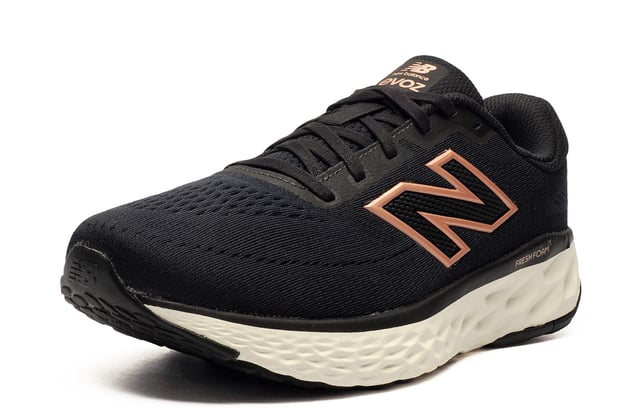 NEW IN  2025 MODEL & COLOUR
 These New Balance Fresh Foam Evoz v4 women's Running Shoes offer an unparalleled fusion of comfort, stability, and responsiveness, making them the ideal companion for runners of all levels. Whether you're a seasoned marathoner or just beginning your running journey, these shoes provide the perfect balance of cushioning and support to enhance every stride.
 At the heart of the Evoz v4 is New Balances Fresh Foam midsole cushioning technology, engineered to deliver an ultra-soft, cloud-like feel while maintaining the responsiveness needed for a smooth, efficient ride. The plush cushioning absorbs impact effortlessly, reducing strain on your feet and joints, so you can go the extra mile with confidence.
 NEW IN  2025 MODEL & COLOUR
 - Textile / synthetic upper
 - Fresh Foam cushioned midsole
 - Lace closure
 - Soft padded heel & ankle collar
 - Durable outsole
 - Comfort cushioned insole
 - New Balance branding