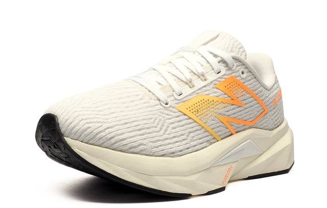 NEW IN  2025 MODEL & COLOUR
 The New Balance FuelCell Propel v5 women's Running Shoes are engineered for runners who demand both comfort and performance in every stride. Built with energy return and cushioning as top priorities, this versatile running shoe is designed to accommodate a wide range of running styles, making it an excellent choice for seasoned athletes.
 At the heart of the FuelCell Propel v5 is New Balances innovative FuelCell midsole technology, which delivers exceptional responsiveness and propulsion, helping you push forward with every step. Whether you're training for a marathon, tackling your daily runs, or simply looking for an ultra-comfortable athletic shoe, the Propel v5 ensures a smooth and energized ride.
 With a perfect balance of cushioning, support, and energy return, the New Balance FuelCell Propel v5 is crafted for runners who want to experience maximum comfort and efficiencyno matter their pace or distance.
 - NEW IN  2025 MODEL & COLOUR
 - Textile / Synthetic mix upper
 - FuelCell midsole cushioning foam
 - Soft padded heel & ankle collar
 - Lace closure
 - Durable outsole
 - Comfort cushioned insole
 - New Balance branding