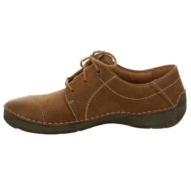 Nuestro zapato bajo fabricado con fina gamuza. El práctico cordón deportivo proporciona al pie la mejor al caminar y al estar de pie. Puedes cambiar la plantilla extraíble en un abrir y cerrar de ojos. La costura tradicional a mano también convence por su calidad. Gracias de zapato G estos zapato bajo ofrecen gran amplitud para los pies normales. Con el modelo Fergey 20 podrá disfrutar de más libertad en su tiempo libre.