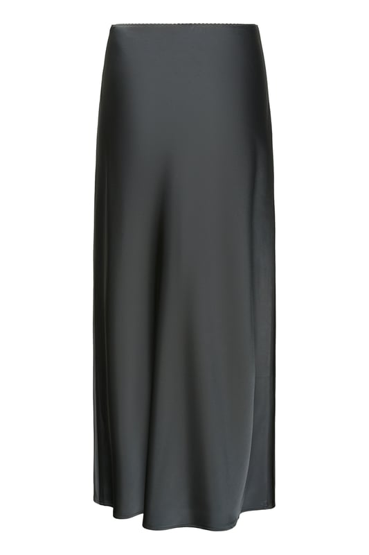 Dieser Damen-Satin-Unterrock überzeugt mit geradem Schnitt und knöchellanger Länge. Ein elastischer Bund sorgt für angenehmen Tragekomfort und schlichte Eleganz für vielseitige Outfit-Optionen.  Schonwäsche 30°, Nicht bleichen, Nicht im Trockner trocknen, Tropnass aufhängen im Schatten, Kalt bügeln max. 110° C, Trockenreinigung  97% Polyester,3% Elasthan