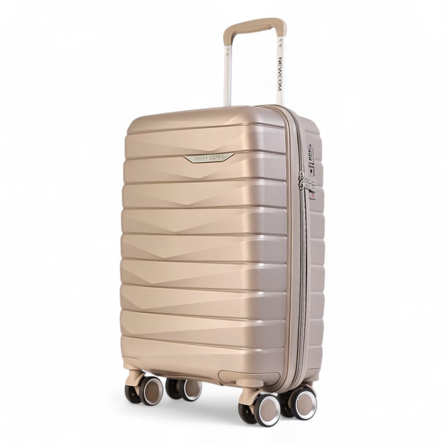 Travel in timeless style with our Hard Shell Classic Cabin Suitcase, designed for both practicality and elegance. Crafted with premium materials, this set is built to meet the needs of frequent travelers, combining robust features with a sleek finish.

Features:
Durable Polypropylene Construction: Lightweight and resilient, offering superior protection for your belongings.
Secure TSA-Approved Lock: Ensures your luggage is travel-compliant and your items are safe during transit.
4x Smooth Dual Wheels: Provides effortless 360° mobility for smooth navigation through airports and crowded areas.
Ergonomic Telescopic Handle: Designed for a comfortable and firm grip during use.
Thoughtful Interior Design: Includes tie-down straps, a zippedivider, and compartments to keep your items neatly organized.
Size and Specification:
Cabin:
Dimensions: 36 x 22.5 x 56 cm 
Weight: 2.60 kg
Capacity: 36L

This classic suitcase is perfect for any occasion, whether you're embarking on a business trip, a weekend getaway, or a vacation. With its sturdy build, smooth maneuverability, and secure locking system, you can travel with confidence and ease.

Elevate your travel experience with the perfect combination of style and functionality.