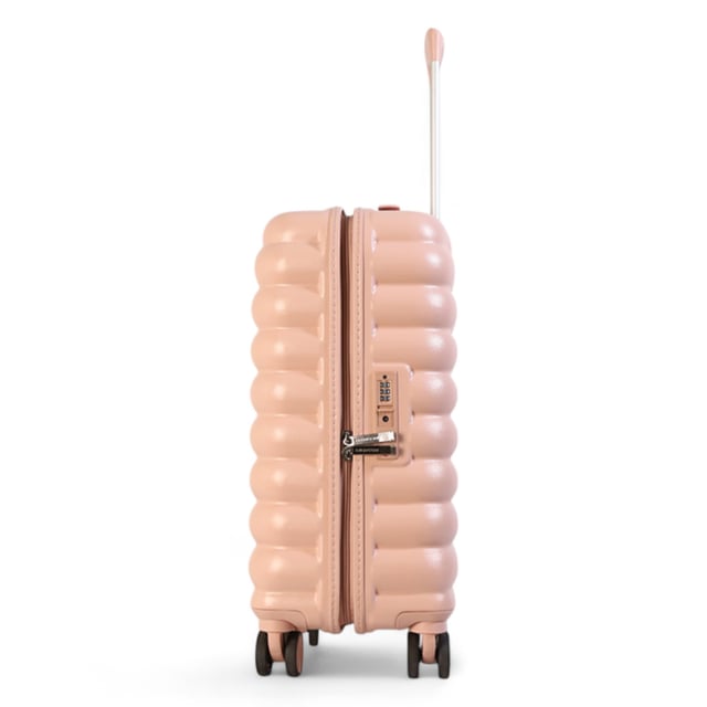 Upgrade your travel game with our new Cloud Cabin Luggage – a stylish 37×22×55 cm carry-on designed to keep you fresh, organized, and on the move. Its antibacterial nano-copper lining helps eliminate 99% of germs, while the interior is lightly scented with jasmine for a pleasant unpacking experience.

Crafted with a lightweight, durable shell and a ripple-cloud texture, this cabin suitcase is perfect for short trips and airline-friendly travel. It glides smoothly on 360° spinner wheels and comes with a sturdy telescopic handle and TSA-approved lock for added security.

Key Features:

Carry-On Size: 37×22×55 cm – Cabin approved by most major airlines
NanoCopper Lining: Built-in antibacterial protection (99%)
Aromatic Interior: Infused with jasmine-scented fabric
Durable Hard Shell: Lightweight ABS+PC material with cloud-ripple texture
TSA Lock: Travel-compliant and secure
360° Spinner Wheels: Smooth and silent maneuverability
Ergonomic Handle: Adjustable and comfortable grip

Stay fresh, secure, and stylish — wherever you travel.